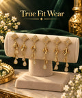 Golden earrings carrit