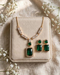 3pc Necklace Set (Green)