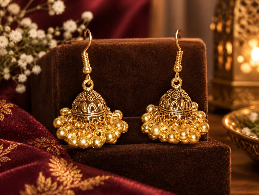 Small Jhumki Golden