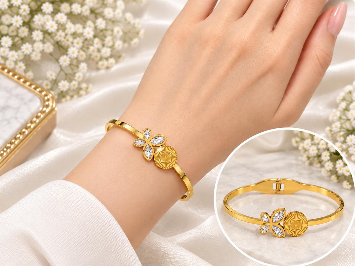 Stainless Steel Bracelet Golden