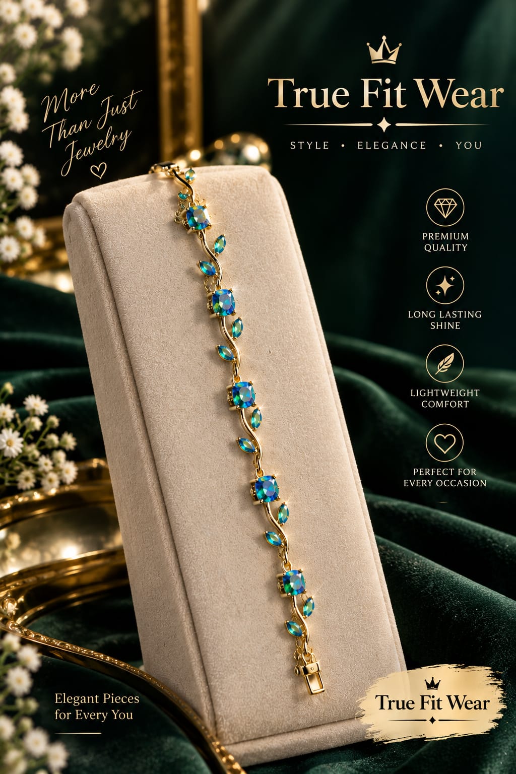 Tulip Bracelet Sky Blue